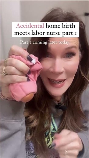 Accidental Home Birth Meets Labor Nurse: Part 1 #birthstory #birth #shorts #ytshorts #pregnancy