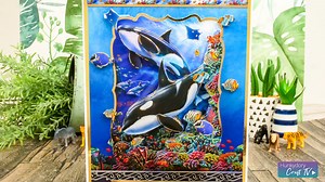 20 reactions | Take an adventure into this magnificent animal kingdom and stumble across wild animals in their natural habitats in our latest Deco-Large Collection!   Take a look at some of the wonderful makes made by the team 拾 https://tinyurl.com/5aex74d3 | Hunkydory Crafts | Facebook