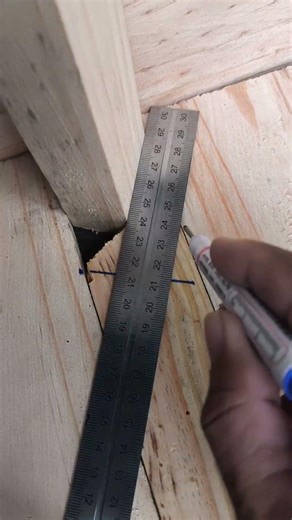 When measuring, you must stay focused and careful so you don't make mistakes #lifehacks #woodworking