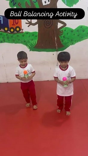 Ball Balancing Activity Play Group