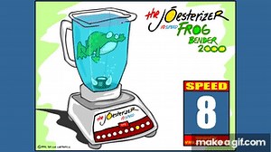Frog Blender 2000 on Make a GIF