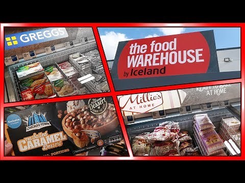 Iceland - The Food Warehouse Shopping VLOG