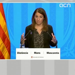 📽️ | "We all want to be able to meet our family" Catalan government spokesperson Meritxell Budó says measures for Christmas will be taken according to the epidemiological data 📝 | Read more: catalannews.com/society-science/item/spain-plans-to-delay-curfew-to-1am-on-christmas-eve-and-new-year-s-eve | Catalan News