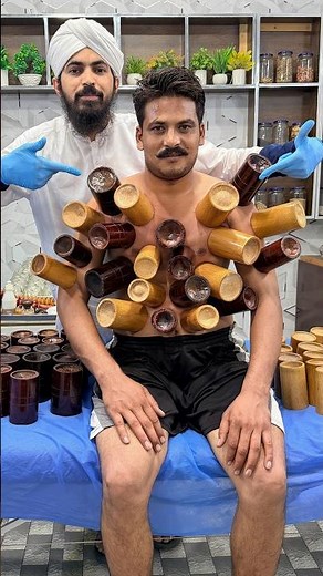 Chinese Bamboo Cupping Therapy Benefits | Traditional Cupping for Muscle Pain & Relaxation Dr Usman