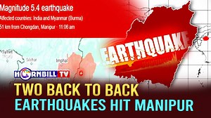 6.9K views · 158 reactions | Two back to back earthquakes hit Manipur #Earthquake #Hit #Manipur | HornbillTV | Facebook