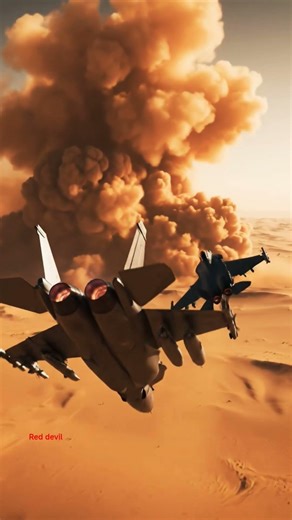 F35 vs Su25 Fight Scene | War Zone | Alarm | Ai #viral #fighterjet #militarybomber #war #trending