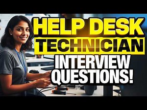 Help Desk Technician Interview Questions and Answers (How to PASS IT Support Interviews)