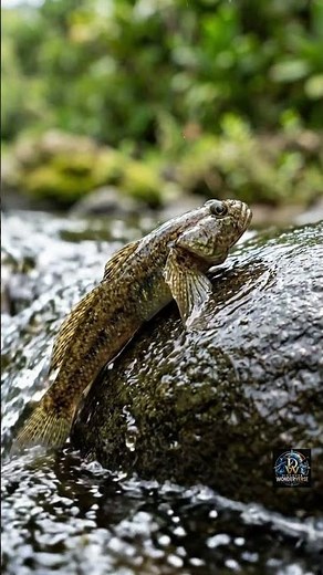 This Fish Climbs Waterfalls! 🐟🤯 | Nature's Amazing Climbing Fish