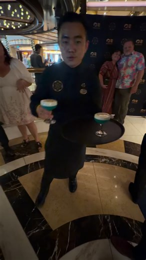 360 is hands down my favourite specialty dining experience at sea. Watch through to get just a taste of the spectacle. A maximum of twenty diners are treated to this perfectly orchestrated dining event found onboard Discovery Princess. Sound, sight, taste and even smell enveloped us all. We were transported to Europe - starting in Greece, continuing to Italy, then Spain, and finally France. The food is a standout, but almost secondary to the exceptional service (one waiter per two diners), and o