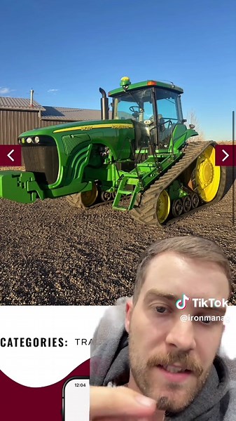 Nice 8420T John Deere tractor for sale. Reach out to buy or advertise your farm equipment.#farmtok #farmequipmentforsale #johndeere #tractor