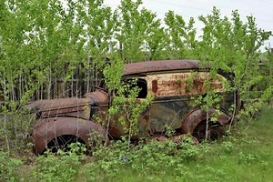 Abandoned junkyard in quinnsec Michigan | JUNKCAR WILLY