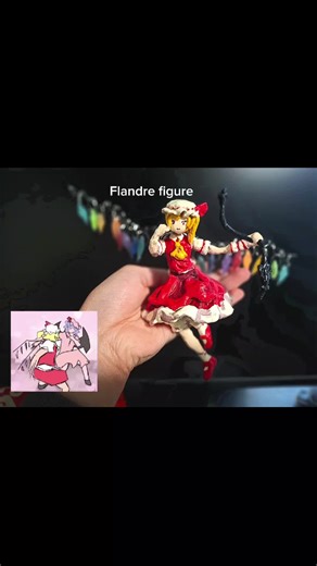 Creating a Flandre Scarlet Clay Figure