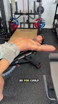 Replying to @Lloyd Braun Flybird went crazy with this bench 🔥 #homeworkout #mobility