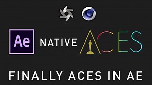 Working With After Effects Native ACES colorspace