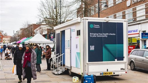 Thames Freeport Health Bus | Tom White
