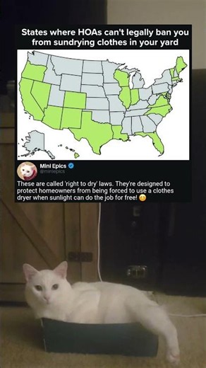The States Protecting Your Clothesline Rights