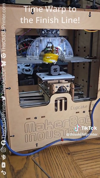 Printing Speed Test on MakerBot Cupcake Hardware