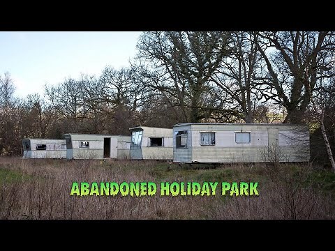 EXPLORING ABANDONED CARAVAN PARK - URBEX EXPLORE 1970S CAMPING