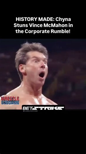 wrestlendgame on Instagram: "January 11, 1999—an Attitude Era game-changer. Chyna steps up to Vince McMahon backstage, and moments later, he unleashes the “Corporate Rumble” to decide the coveted #30 spot in the Royal Rumble. What nobody expected? Chyna entered… and WON. 💥 That victory launched her into the history books at the January 24, 1999 Royal Rumble, where she became the first woman ever to compete in the match. A groundbreaking moment. A barrier shattered. A legend solidified. ➡️ What’