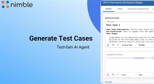 Learn to Generate Test Case Fields using the Test-Gen AI Agent