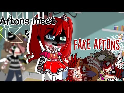 Aftons meet fake Aftons [] fnaf