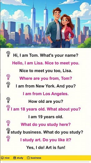 Conversation first day of college introduction #Shorts