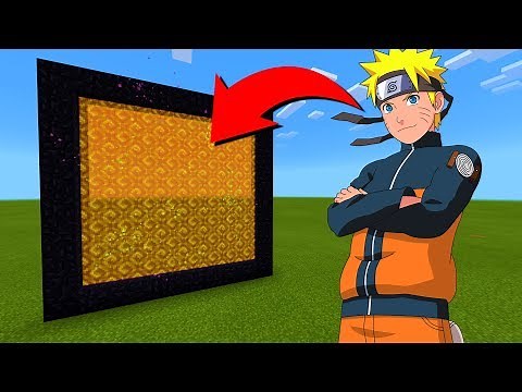 How To Make A Portal To The Naruto Dimension in Minecraft!
