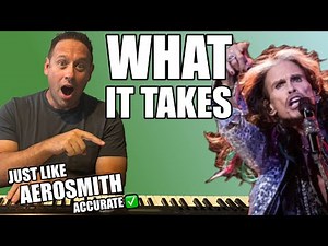 Learn To Play Piano | What It Takes - Aerosmith | Accurate Lesson | Easy Tutorial