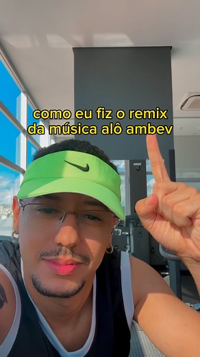 DJ LUCAS BEAT on Instagram: "Como eu fiz o remix da musica alô ambev "