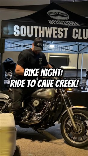 THIS FRIDAY: Bike Night ride to Cave Creek with Southwest Clubstyle! ⭐️ MORE EVENTS: ➡️ https://www.hdofscottsdale.com/--xlistevents Who's ready to get the new year started! Join us from 5–6 PM at H-D of Scottsdale for FREE pizza, our sidewalk sale, and good times before we ride to The Roadhouse in Cave Creek! 🏍️ Browse our new 2026 models and finish the night with a stellar ride! 👇 . . . #fatboy #azfreeevents #cavecreek | Harley-Davidson of Scottsdale