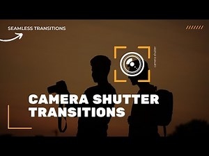 Seamless Camera Shutter Transitions I Premiere Pro Transitions Pack