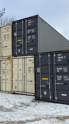 🚨 JUST ARRIVED TODAY 🚨 Brand new One-Trip 40’ High Cube in Dark Grey 🔥 ✔ 9’6” tall ✔ Pristine condition ✔ Vented & undercoated ✔ Lock box forklift pockets 💰 $4,600 – DELIVERY INCLUDED 📍 Available now | Uxbridge MA Family-owned. Payment at delivery. 📩 DM us “40HC” for details or to reserve #shippingcontainer #storage #storagecontainer #property #massachusetts #connecticut #rhodeisland #newhampshire #vermont #centralma | MAT Conex