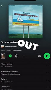 Well, holy smokes, our new album SCHOONERTOWN is OUT! We really hope you can put this record on and be taken to a little seaside town, feel each lyric through the eyes of a struggling fisherman who eventually finds his way ❤️ But most importantly, have a dance on us! Available everywhere you listen to music! #newmusic #schoonertown #folk #princeedwardisland | The East Pointers