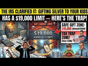 THE IRS CLARIFIED IT: Gifting Silver To Your Kids Has A $19,000 Limit — Here's The Trap Above It