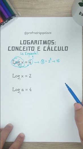 😦 LOGARITMOS: O Que São e Como Calcular Rápido e Fácil | Matemática