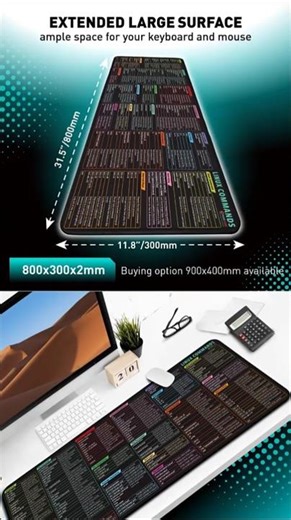 Programmer’s Dream Mousepad – Master Linux Without Memorizing!