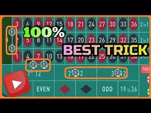No More Loss At Roulette | A 100% BEST WINNING TRICK