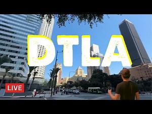 LIVE 📍LOS ANGELES DTLA WALK CHAT IRL
