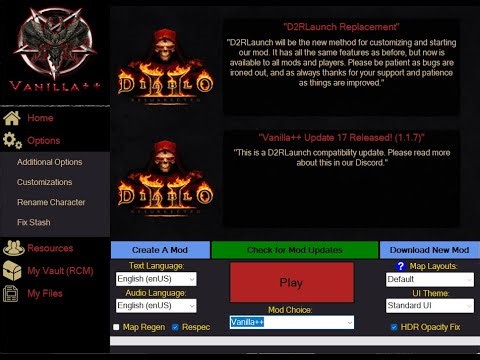 D2RLaunch - Showcase/Demo