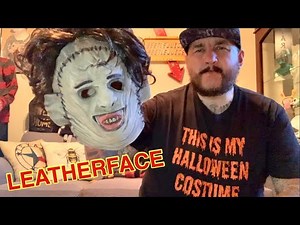 The Texas Chainsaw Massacre Leatherface Rubies Mask Review!!! | Spirit Halloween