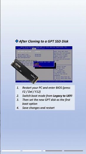 Clone MBR HDD to GPT SSD (Fast Upgrade Guide)