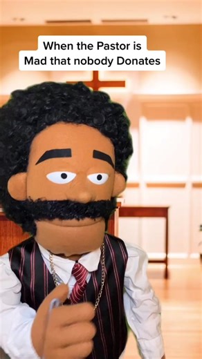Hilarious Pastor Penny Pincher Puppet Church Comedy