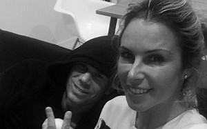 Roles reversed as it was David Warner cheering for Candice Warner