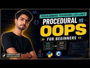 Programming Paradigms Explained | Procedural vs OOPS for Beginners | OOPS Zero to Hero 01 | CodiXo