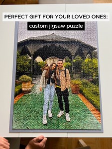 310K views · 14 reactions | Gift a custom puzzle to your loved ones! 里 Just upload your favorite photos, choose a design, and receive your puzzle in a week or less. 里 | puzzleYOU US | Facebook
