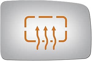 Burco 3307H Convex Passenger Side Power Replacement Mirror Glass Heated for 2003-2004 FORD EXPEDITION, 2003-2004 LINCOLN NAVIGATOR