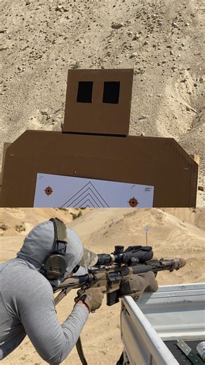 AR first round impact testing