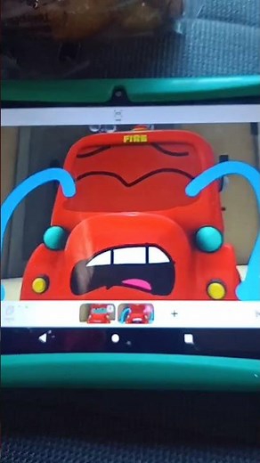 road ranger blaze crying Disney cars red cry