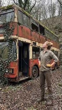 I Turned an Abandoned Double-Decker Bus into a Luxury Two-Story Hideaway 🚌