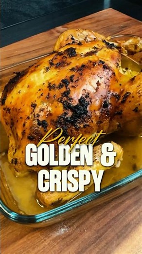 The Secret to Perfectly Roasted Chicken (No Restaurant Needed) #cooking #recipe